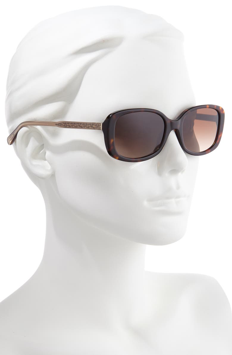 COACH 53mm Gradient Rectangular Sunglasses | Nordstrom