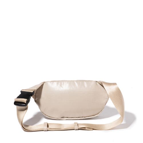 Baggallini On The Go Belt Bag Waist Pack In Chalk Gloss Ripstop