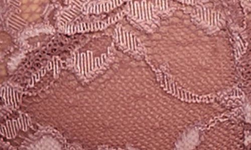 Montelle Intimates Montelle Intimate Muse Full Cup Lace Bra In Mauve Mist/blush