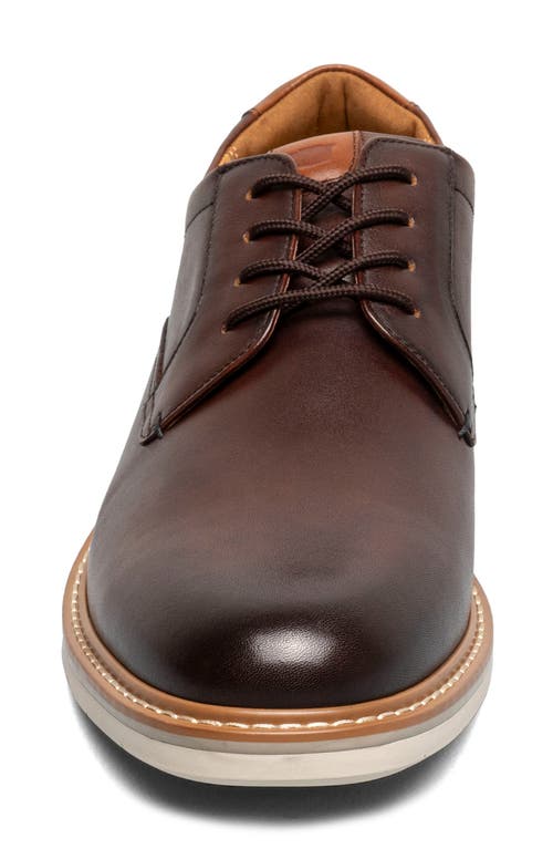 Shop Florsheim Norwalk Plain Toe Derby In Brown