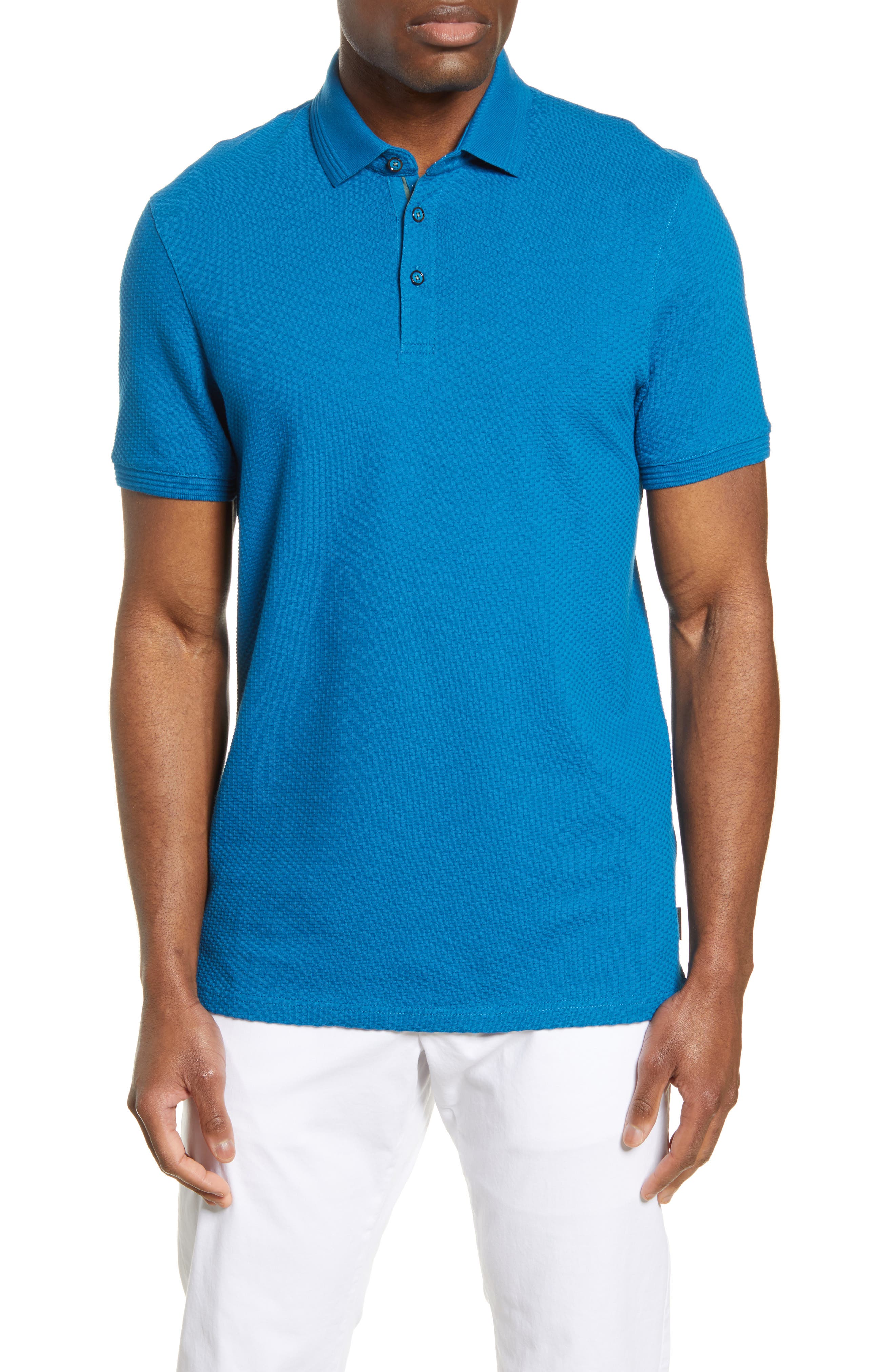 TED BAKER INFUSE SLIM FIT POLO,5059353038005