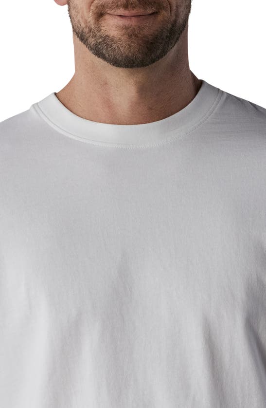 Shop The Normal Brand Lennox Cotton T-shirt In White