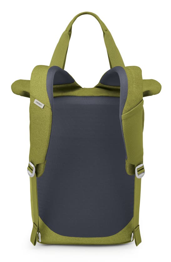 Shop Osprey Arcane™ Recycled Polyester Hybrid Tote Pack In Matcha Green Heather