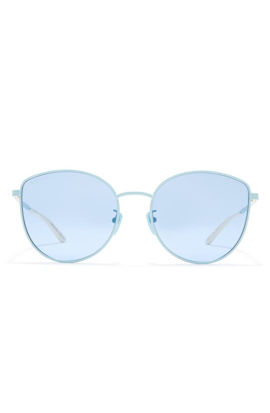 Gucci cat store eye sunglasses 58mm