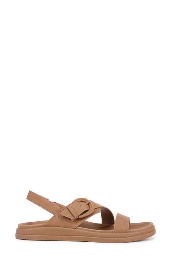 Shop Naturalizer Hope Slingback Sandal In Cookie Dough Faux Leather