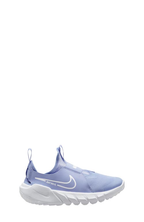 Nike Flex Runner 2 Slip-on Running Shoe In Blue Bliss/white