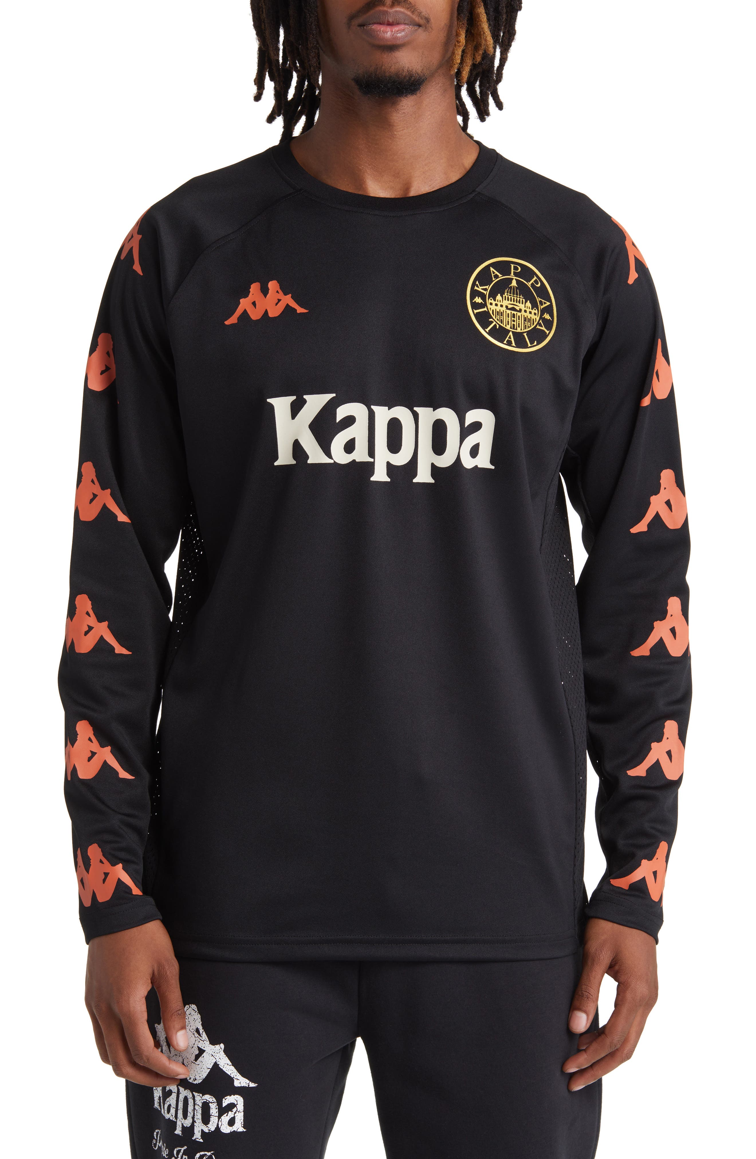 Kappa black long sleeve online