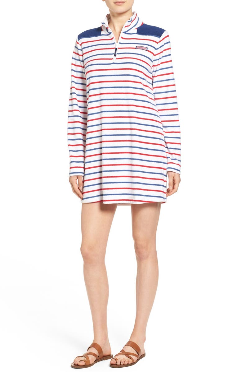 Vineyard Vines Shep Stripe Terrycloth Cover Up Nordstrom