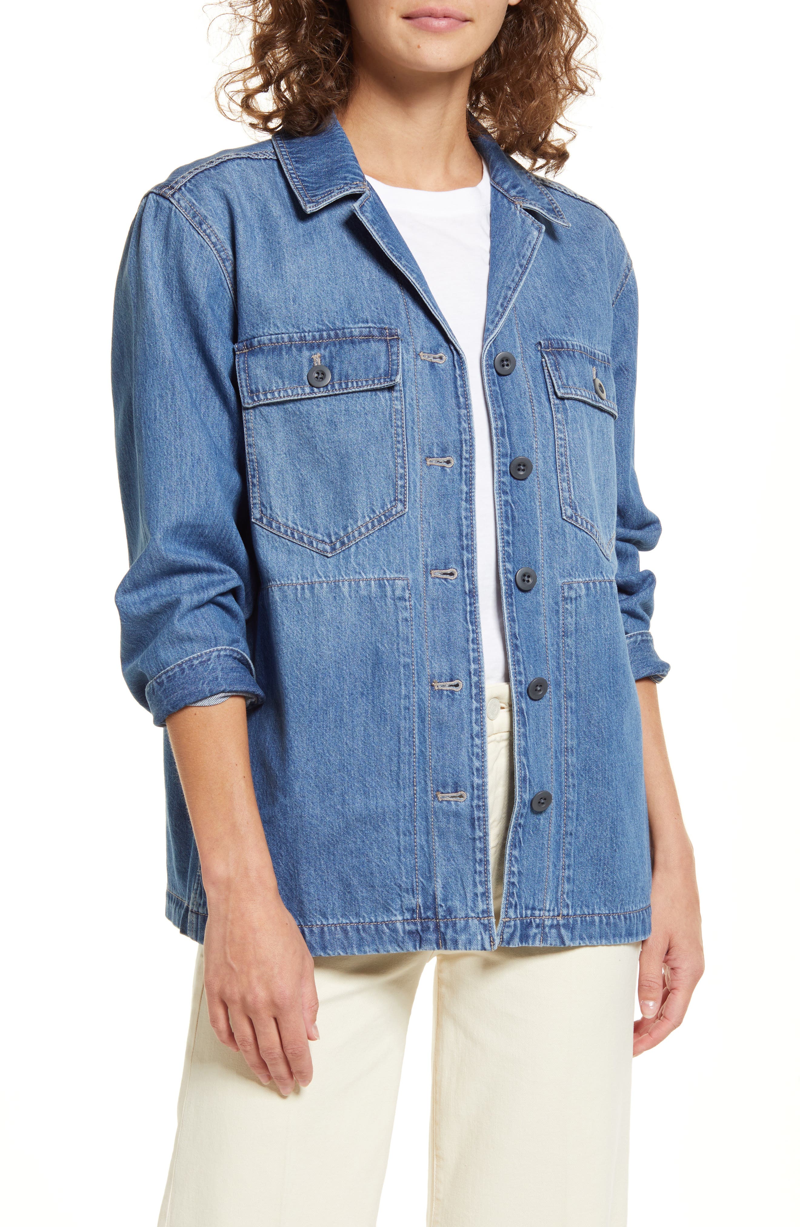 oversized denim jacket madewell