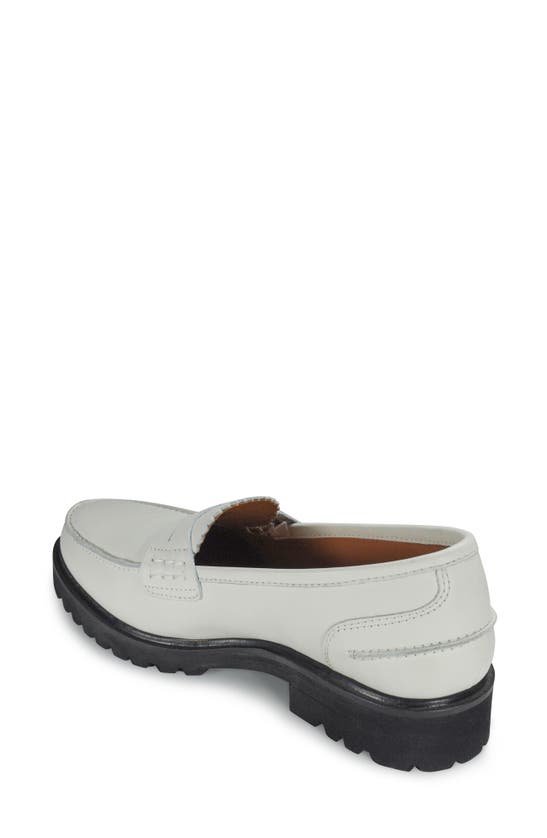 Band Of The Free Alder Lug Penny Loafer In Off White | ModeSens