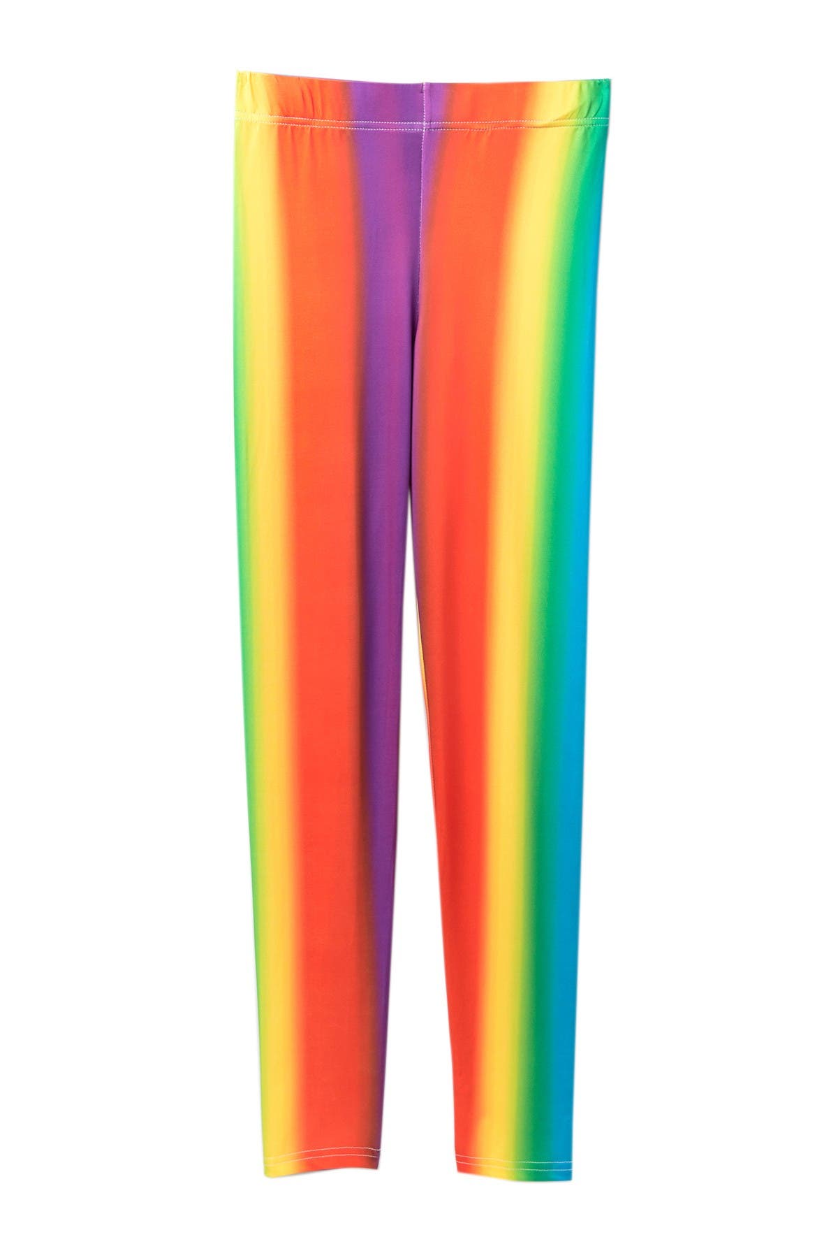 rainbow high waisted pants
