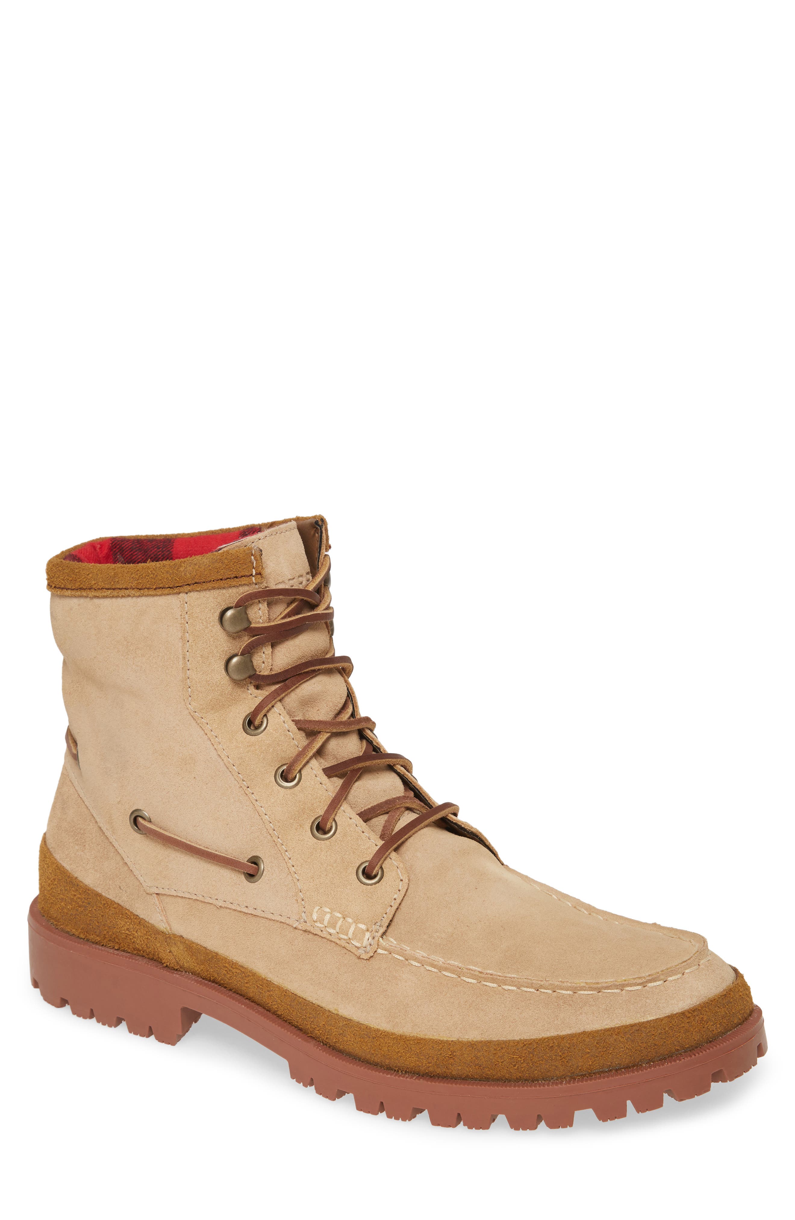 sperry moc toe boot