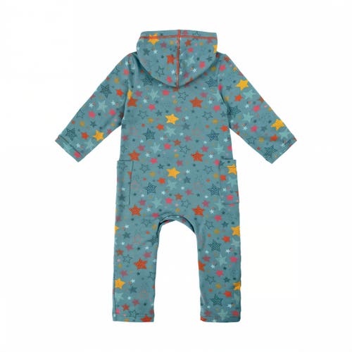 Shop Uv Skinz Hooded Everyday Romper In Scribble Stars
