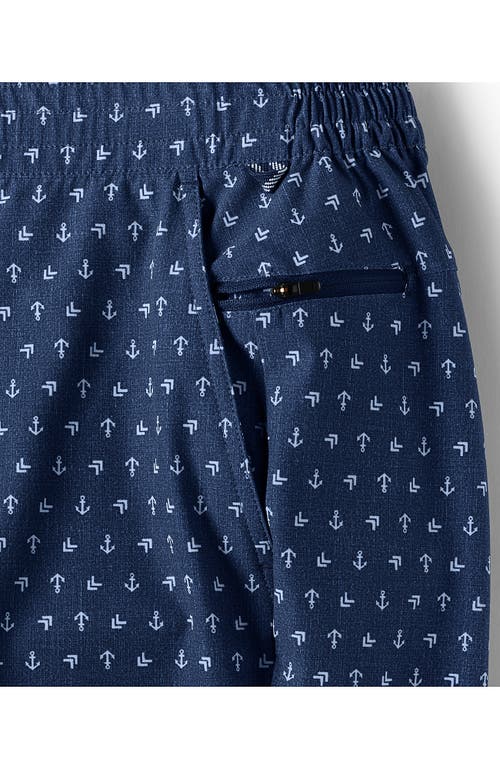 LANDS' END LANDS' END SHORELINE 9" SWIM TRUNKS