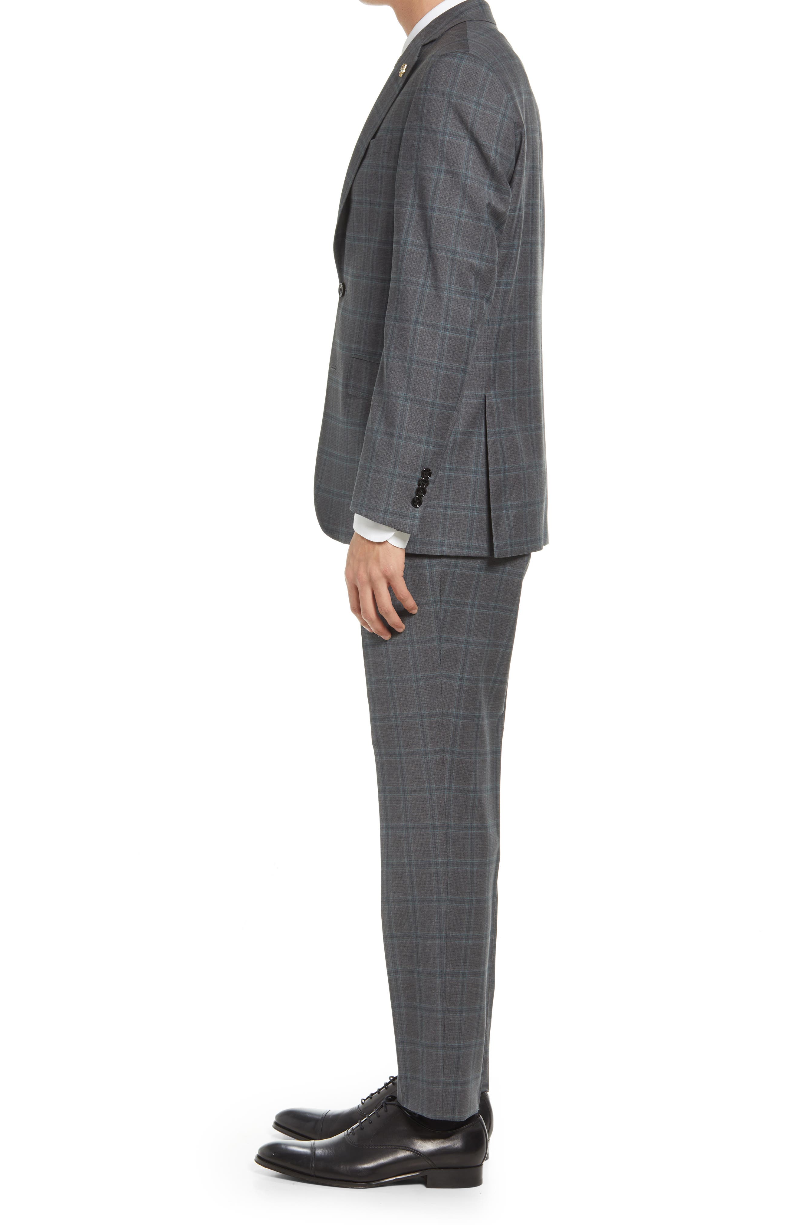 ted baker windowpane suit