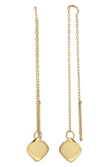 Bony Levy 14k Gold Threader Earrings In 14k Yellow Gold