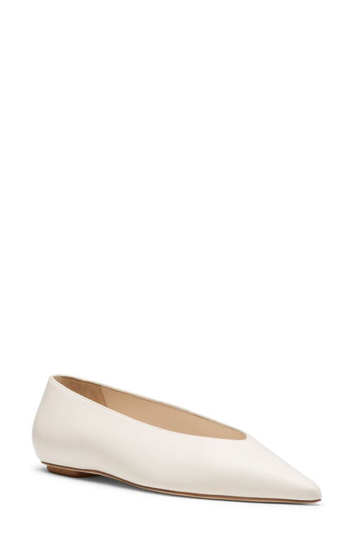 Shop Stuart Weitzman Lina Flat In Seashell