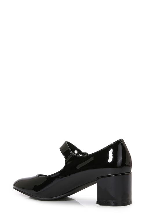 Berness Orla Patent Mary Jane Pump In Black