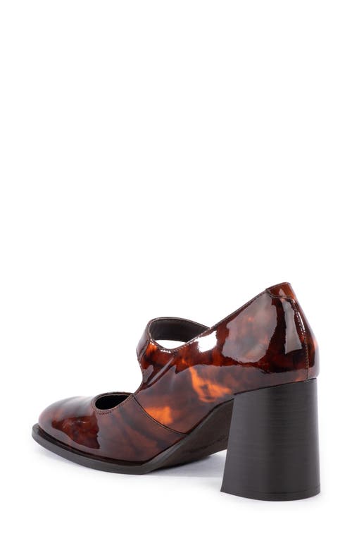 Shop Seychelles Play Pretend Mary Jane Pump In Brown Leather
