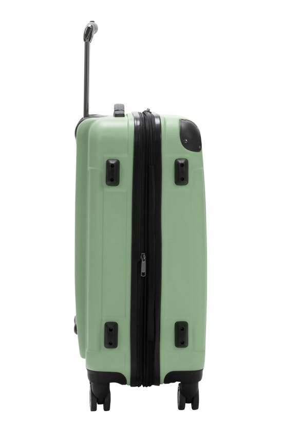 Shop Kenneth Cole Reaction Renegade 24-inch Lightweight Hardside Expandable Spinner Luggage In Seafoam
