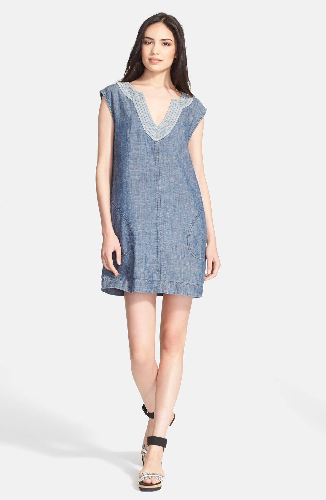 trina turk denim dresses