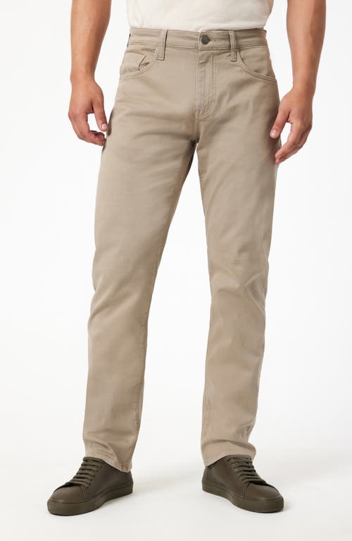 Mavi Jeans Zach Straight Leg Casual Twill Pants in Sand Casual Twill 