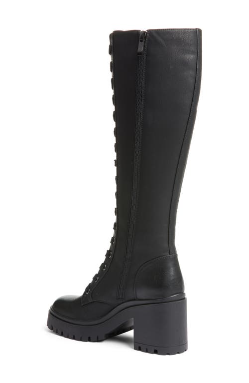 Dirty Laundry Overtimes Smooth Knee High Boot In Black
