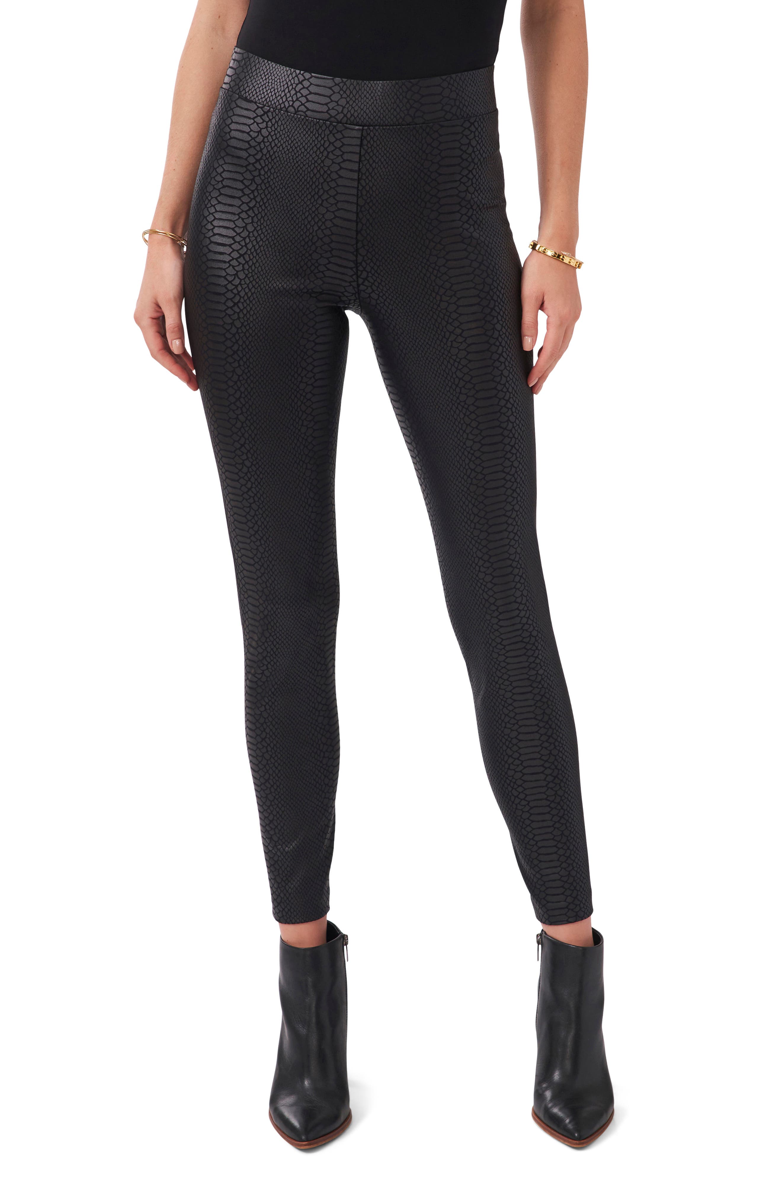vince camuto leather leggings