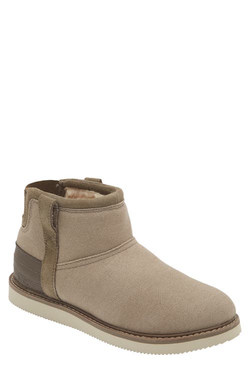 Sanuk Cozy Vibe Faux-Shearling Lined Boot Stone at Nordstrom,