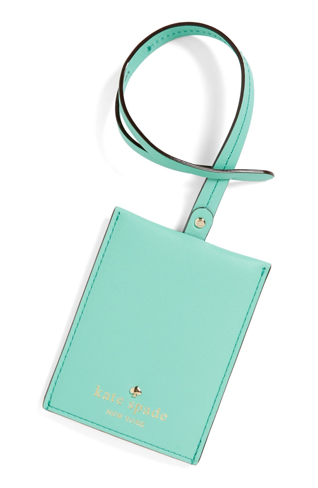 luggage tag kate spade