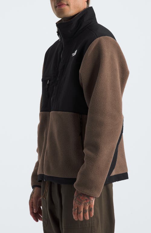 Shop The North Face Retro Denali Jacket In Smokey Brown/tnf Black