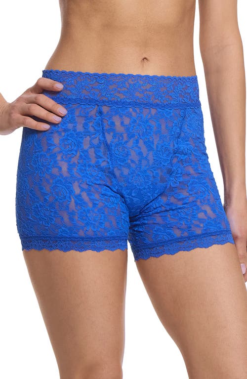 Hanky Panky Signature Lace Boxer Briefs In Across The Pond