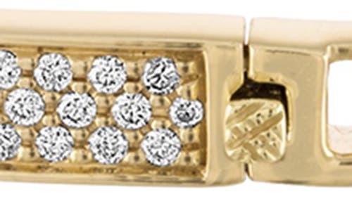 Eden Presley Love & Happiness Pavé Diamond Bangle In Love Luck & Happiness