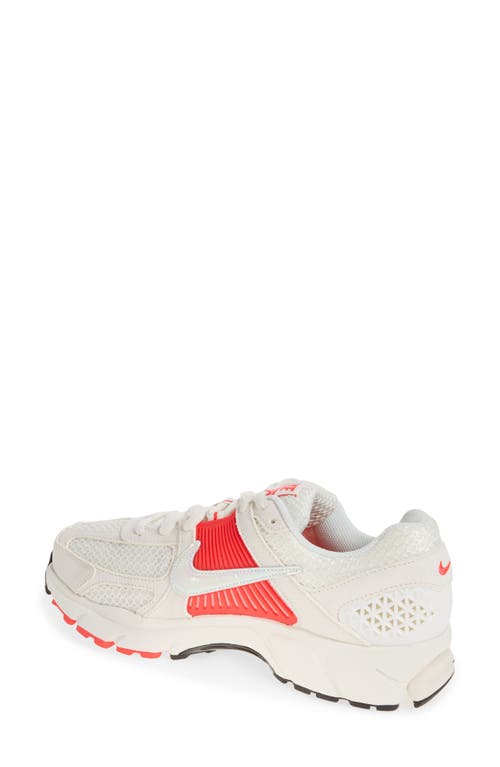 Shop Nike Zoom Vomero 5 Sneaker In Sail/siren Red/black