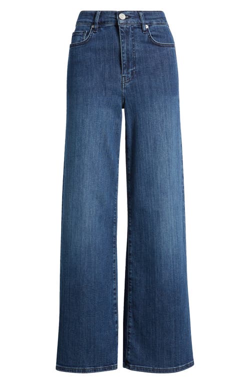 Shop Frame Le Slim Palazzo Ankle Jeans In Thunderstorm