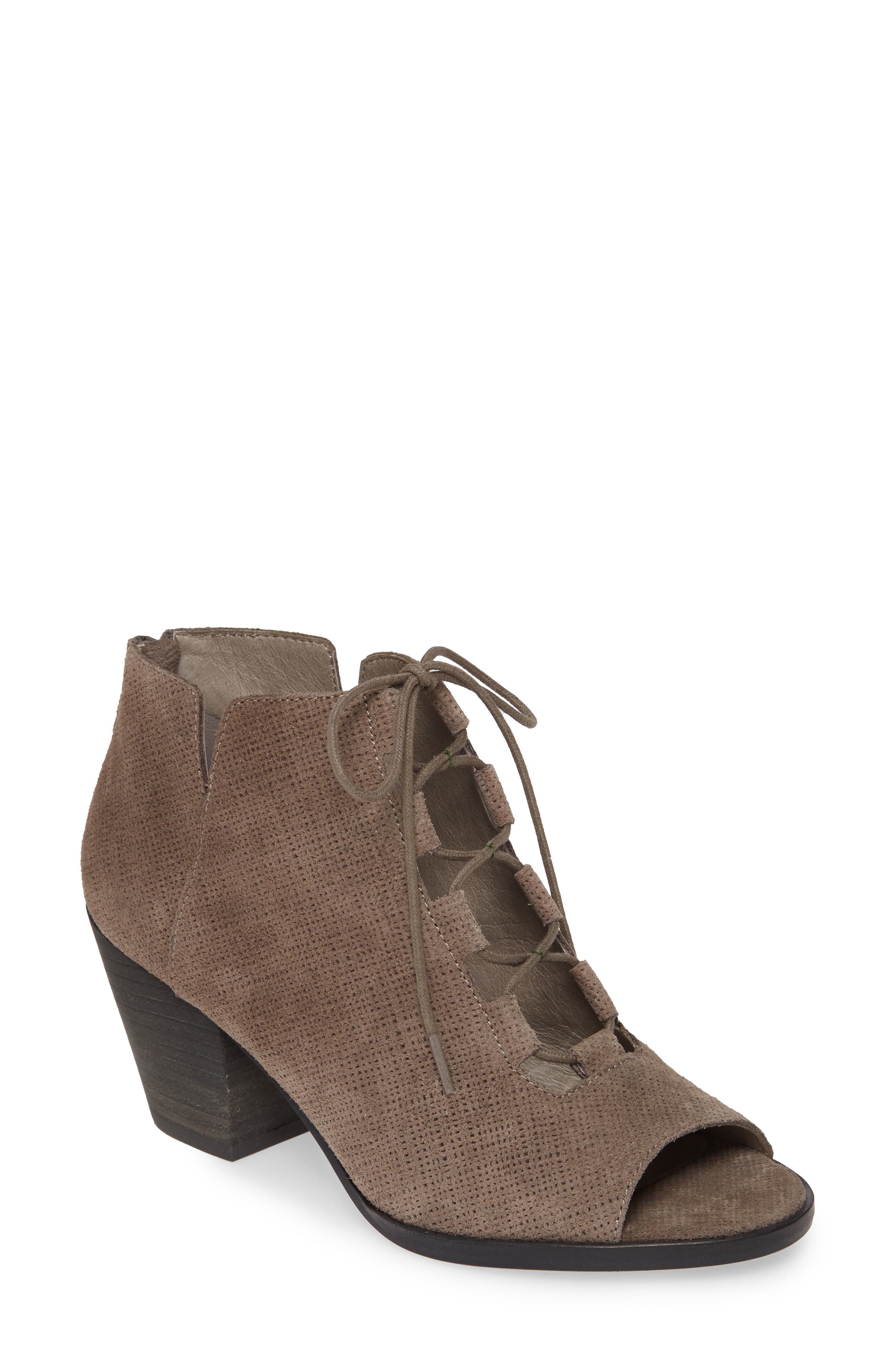 nordstrom rack peep toe booties