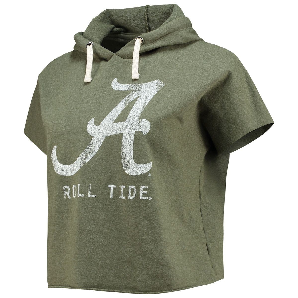 Olive Alabama Crimson Tide Cropped 