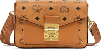 MCM Visetos Millie Crossbody Bag 11501805 Brown Leather Pony-style calfskin  ref.791684 - Joli Closet