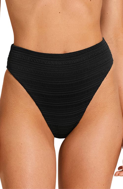 Shop Vitamin A ® Barcelona High Waist Bikini Bottoms In Black