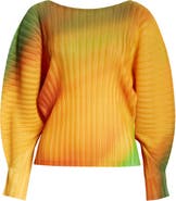 Pleats Please Issey Miyake Melty Rib Pleated Top | Nordstrom