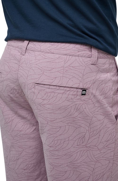 Shop Travismathew Guiding Lights Shorts In Elderberry