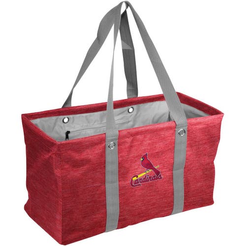 LOGO BRANDS St. Louis Cardinals Crosshatch Picnic Caddy Tote Bag