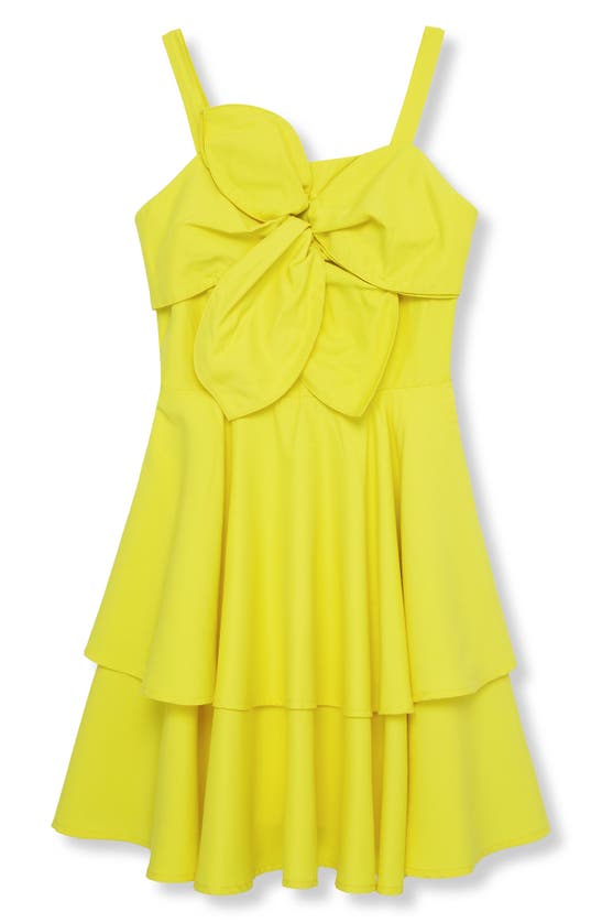 Shop Habitual Kids' Ruffle Sundress In Yellow