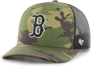 New York Mets '47 Tonal Trucker Snapback Hat - Camo/Charcoal