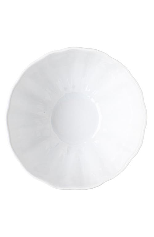 Vietri Bari Cereal Bowl In White