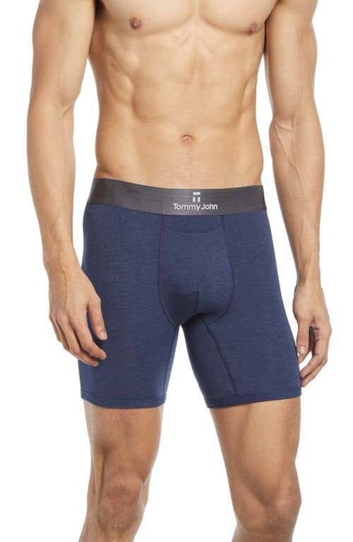 Second Skin 6-Inch Boxer Briefs in Dress Blues Heather