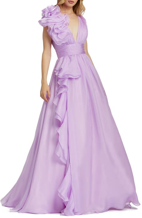 Purple Dress Ruffle Nordstrom - roblox purple ruffle dress