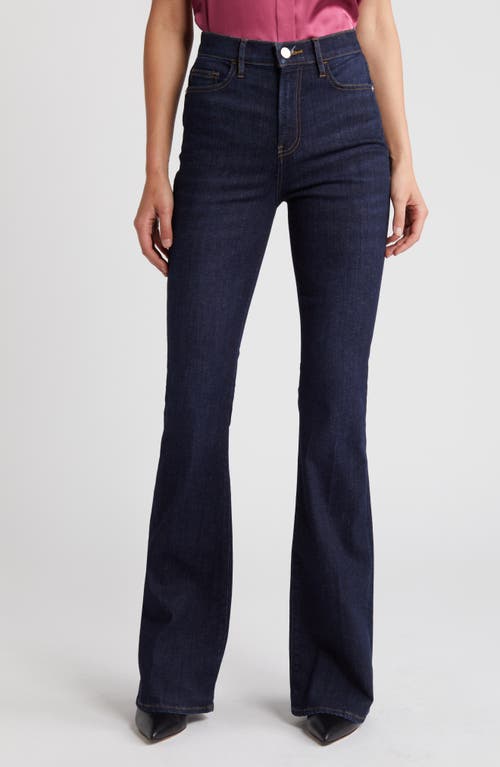 Frame Le High Flare Jeans In Fawcett