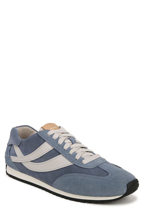 Shop Vince Oasis Sneaker In Huntington Blue/horchata