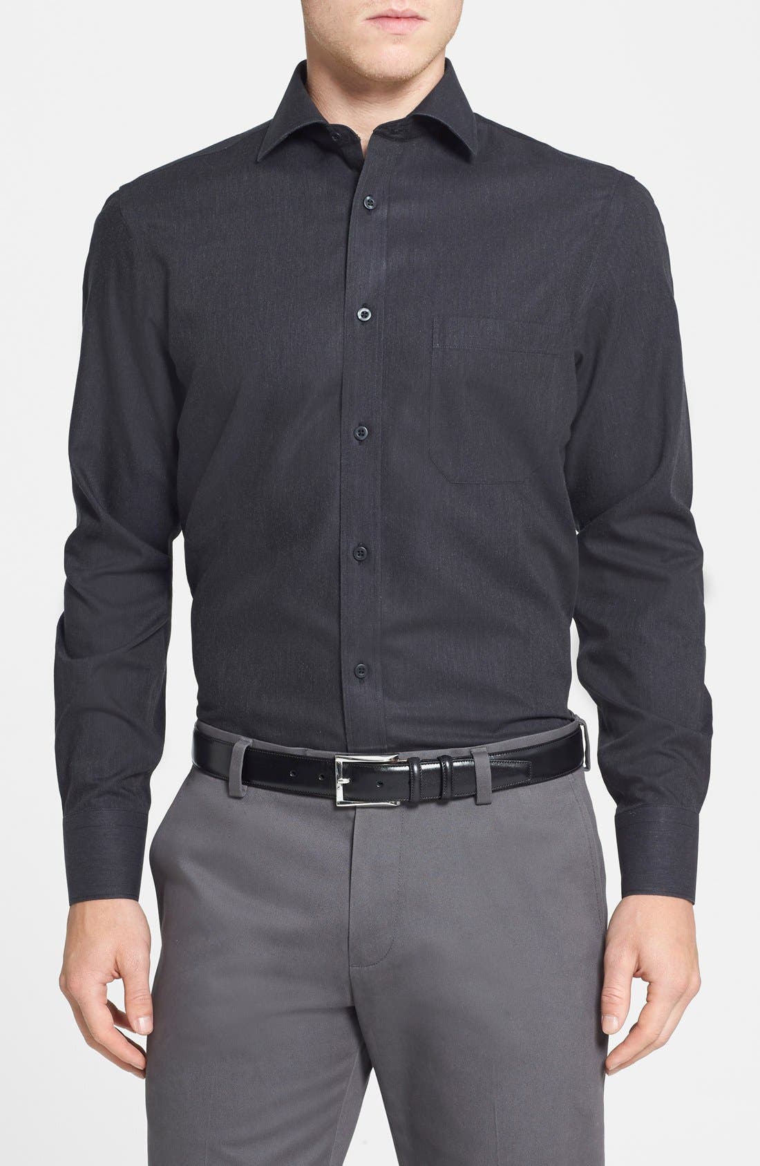 Nordstrom Men's Shop Smartcare™ Wrinkle Free Regular Fit Sport Shirt